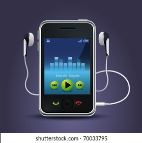 smart phone music player