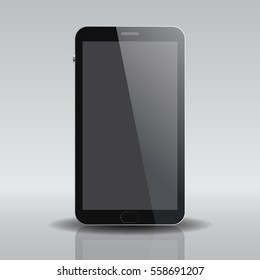 Smart phone realistic vector illustration.