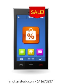 smart phone sale tag