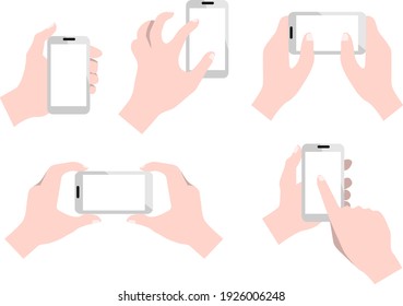 smart phone in use sets