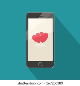 Smart phone valentine