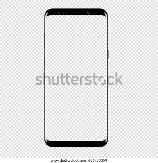 smart phone vector drawing isolated\
transparent background