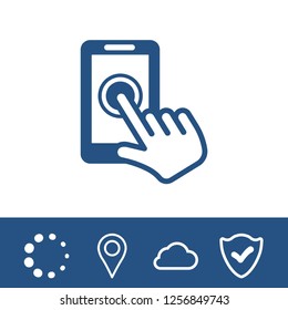 smart phone vector icon