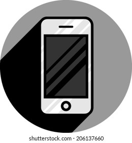 Smart phone vector icon
