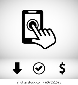 smart phone vector icon