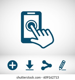 smart phone vector icon