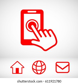 smart phone vector icon
