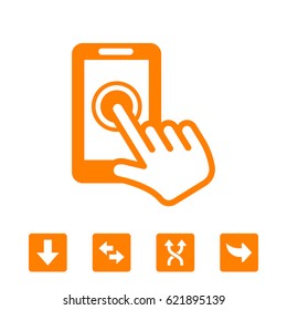 smart phone vector icon