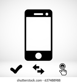smart phone vector icon
