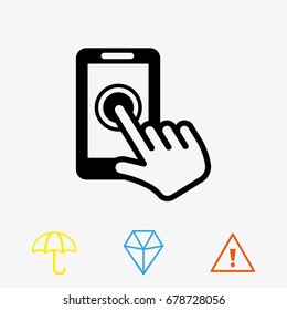 smart phone vector icon