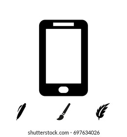 smart phone vector icon