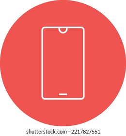 Smart Phone vector icon. Can be used for printing, mobile and web applications.