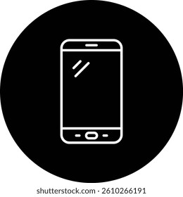 Smart Phone vector icon. Can be used for printing, mobile and web applications.