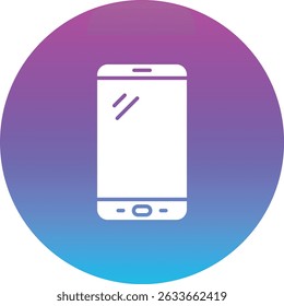 Smart Phone vector icon. Can be used for printing, mobile and web applications.