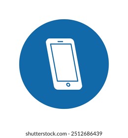 Icono del Vector del teléfono inteligente, símbolo plano del diseño