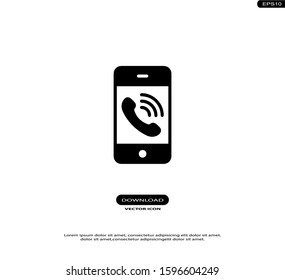 Smart Phone Vector Icons in trendy flat style isolated on white background.eps10
