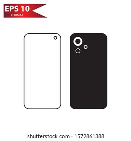 Smart Phone Vector. Phone Vector Illustration.
