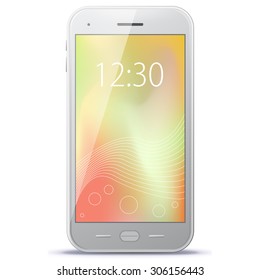 Smart Phone Vector Illustration.