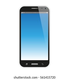 Smart phone vector illustration