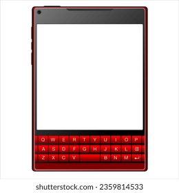 smart phone vector illustration and black screen