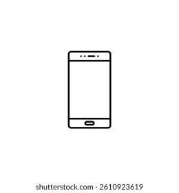 Smart Phone vector illustration line icon icons design