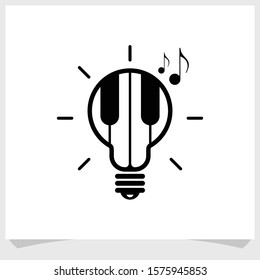 smart piano logo design inspirations, piano music logo design vector, music education logo design inspirations