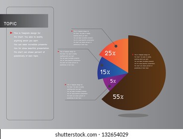 Smart pie chart for presentation