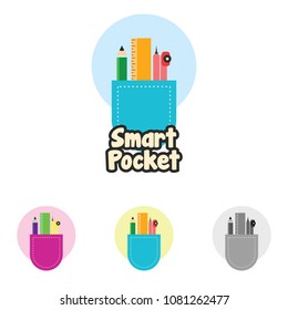 Smart Pocket for Creative Idea Symbol