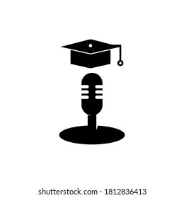 smart podcast vector design template illustration