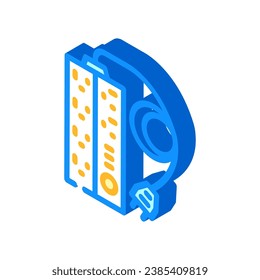smart power strip home isometric icon vector. smart power strip home sign. isolated symbol illustration
