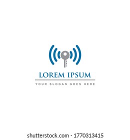 smart protection logo , security digital logo