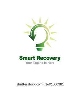 smart recovery icon logo design inspiration