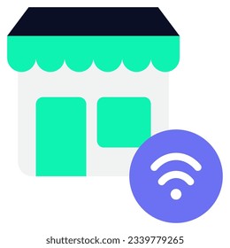 Smart Retail Icon can be used for uiux, infographic, etc