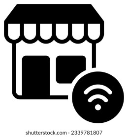 Smart Retail Icon can be used for uiux, infographic, etc