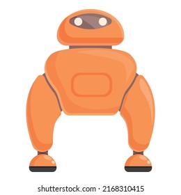Smart robot icon cartoon vector. Cute toy. Science bot