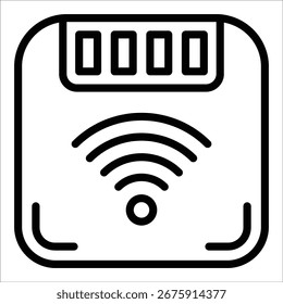Elemento De Ícone Smart Scale Para Design