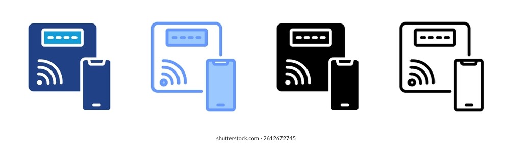 Smart Scale icon set multiple style collection