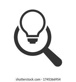 Smart scan icon on white background