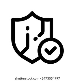 smart security icon. vector dual tone icon for your website, mobile, presentation, and logo design.