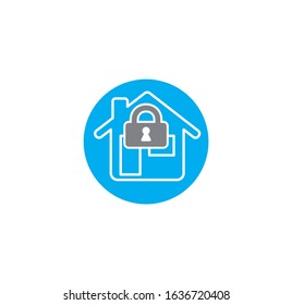 Smart security related icon on background for graphic and web design. Creative illustration concept symbol for web or mobile app.