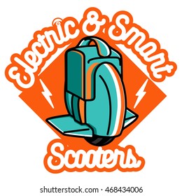 Smart Self Balancing Electric Scooter emblem