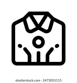 Smart-Shirt-Symbol. Vektorgrafik-Linie-Symbol für Ihre Website, Handy, Präsentation und Logo-Design.