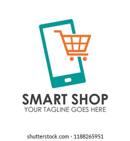 Smart Shop Vector Logo Template Stock Vector (Royalty Free) 1188265951 ...