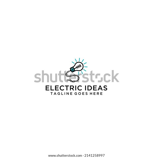Smart sign\
bulb for electronic logo design\
concept