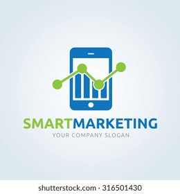 Smart  Social Marketing Logo Template