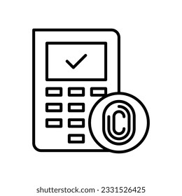 Smart Sofa icon. Vector stock illustration.