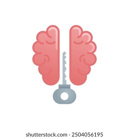 smart solution icon on isolated background