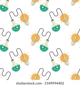 Smart solution seamless pattern design, Repeat textile design. Fabric print.