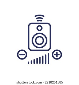 Symbol für intelligente Lautsprechersteuerung