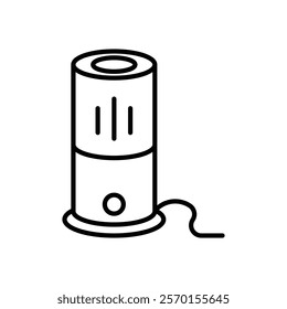 Smart speaker icon Vector logo set flat